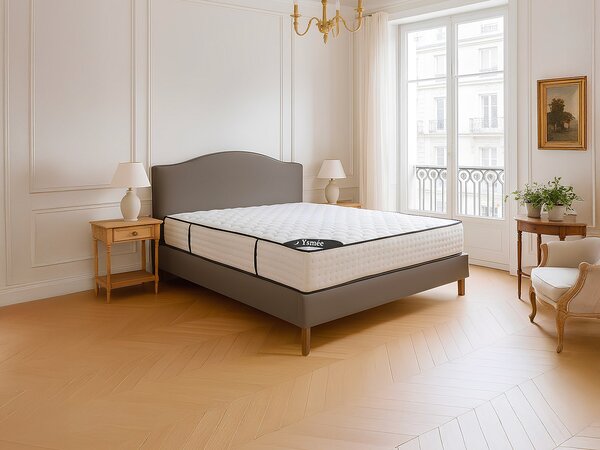 Materasso 140 x 190 cm molle insacchettate 7 zone e memory foam sp.22cm - LUREAN di YSMÉE