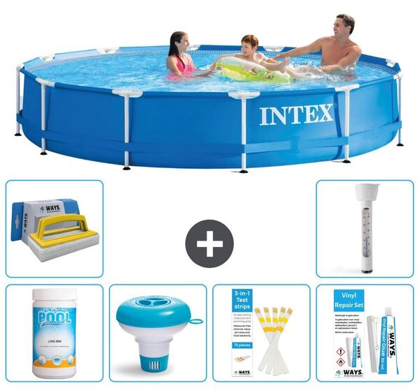 Piscina fuori terra a struttura - 366x76 cm - 7 pezzi - Modello S21333