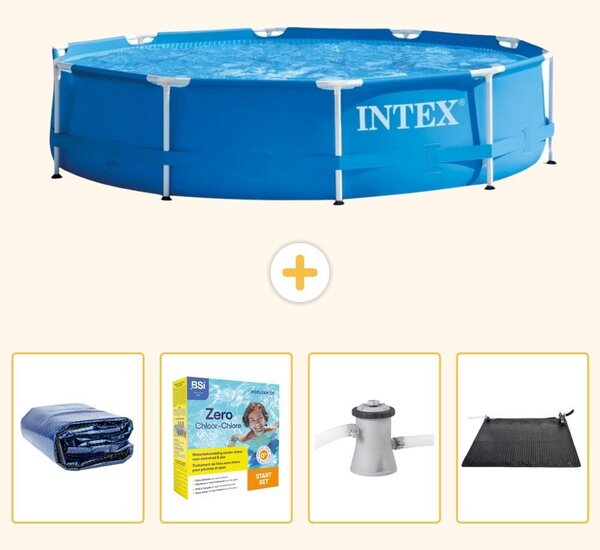 Piscina autoportante rettangolare - 305x76 cm - 5 pezzi - SCB11