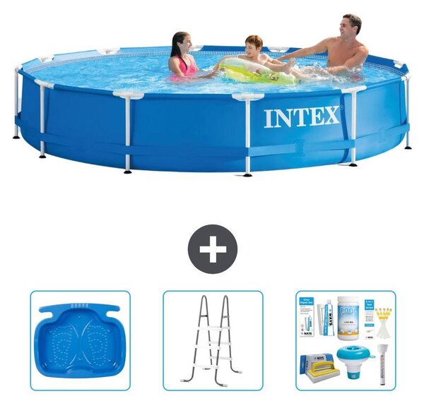 Piscina autoportante rettangolare - 366x76 cm - 4 pezzi - Modello S22460