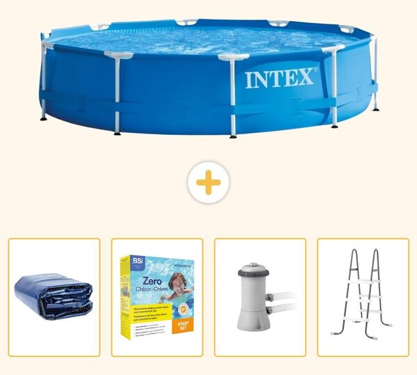 Piscina fuori terra a struttura - 366x76 cm - 5 pezzi - Modello SCB13