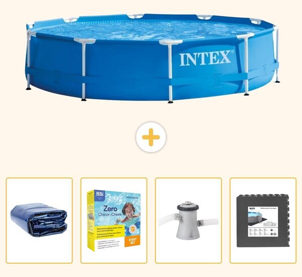 Piscina autoportante rettangolare - 305x76 cm - 5 pezzi - Modello SCB10