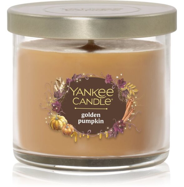 Yankee Candle Golden Pumpkin candela profumata Signature 122 g
