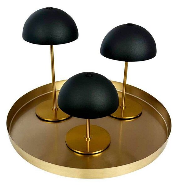 Lampade da tavolo Dyberg Larsen, Along, dimmerabile, Dorato / Ottone, Soggiorno, Metallo, Scandinavo