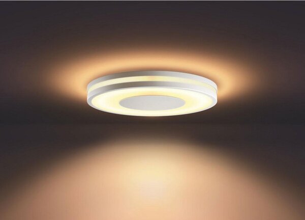 Plafoniera Philips Hue, dimmerabile, Bianco, Soggiorno, Metallo