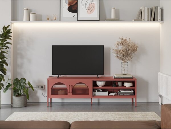 Mobile TV color mattone 160x50 cm Diora - Marckeric