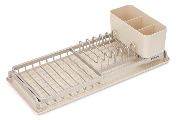 Scolapiatti beige in metallo 46x20 cm – Brabantia