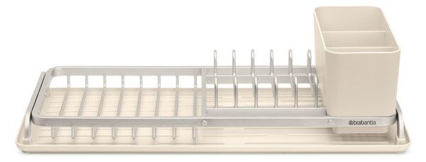 Scolapiatti beige in metallo 46x20 cm – Brabantia