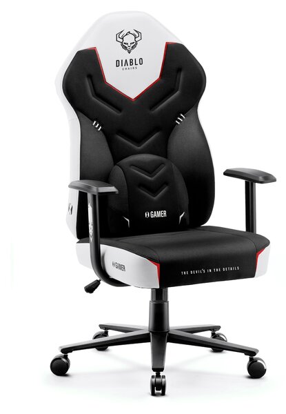 Sedia Da Gaming Diablo X-Gamer 2.0 Normal Size: Snow white