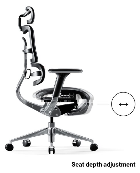 Sedia ergonimica DIABLO V-MASTER: nero