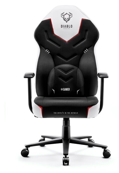 Sedia Da Gaming Diablo X-Gamer 2.0 Normal Size: Snow white