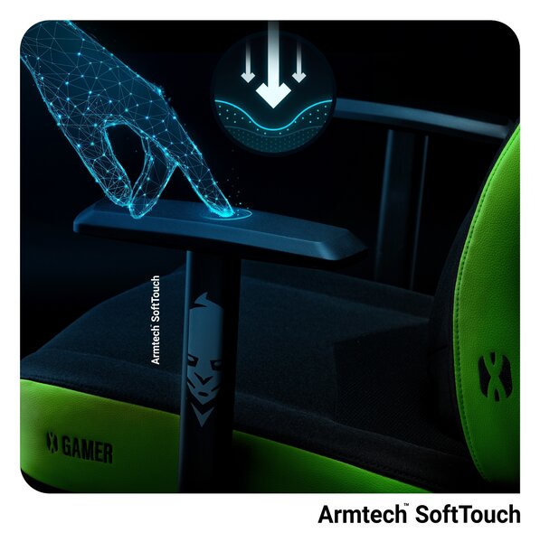 Sedia Da Gaming Diablo X-Gamer 2.0 Normal Size: Green Emerald