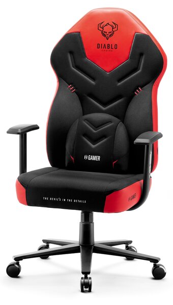 Sedia Da Gaming Diablo X-Gamer 2.0 Normal Size: Deep red