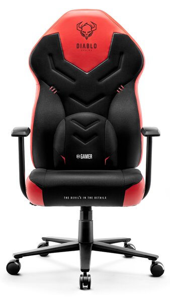 Sedia Da Gaming Diablo X-Gamer 2.0 Normal Size: Deep red