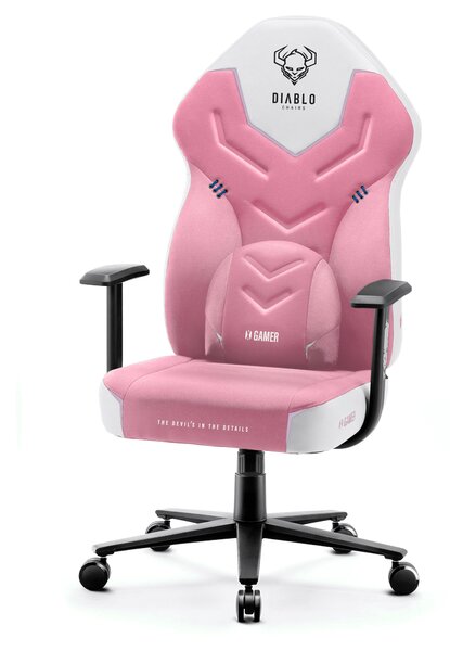 Sedia Da Gaming Diablo X-Gamer 2.0 Normal Size: Marshmallow Pink