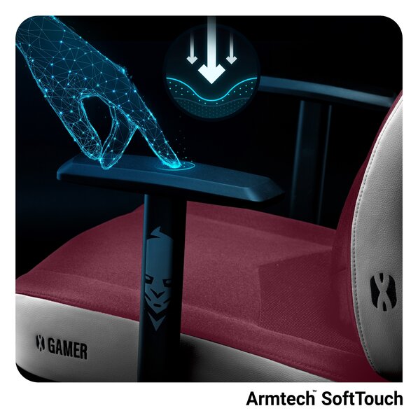 Sedia Da Gaming Diablo X-Gamer 2.0 Normal Size: Marshmallow Pink