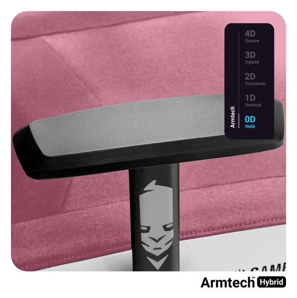 Sedia Da Gaming Diablo X-Gamer 2.0 Normal Size: Marshmallow Pink