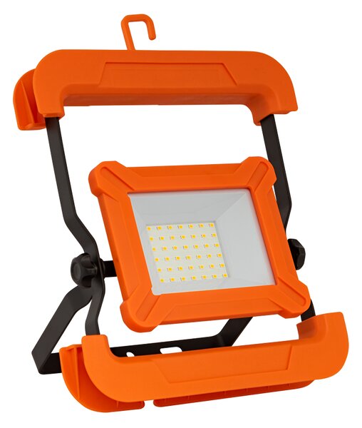 Faro LED portatile da cantiere 20W IP65 Con Spina e Gancio di supporto