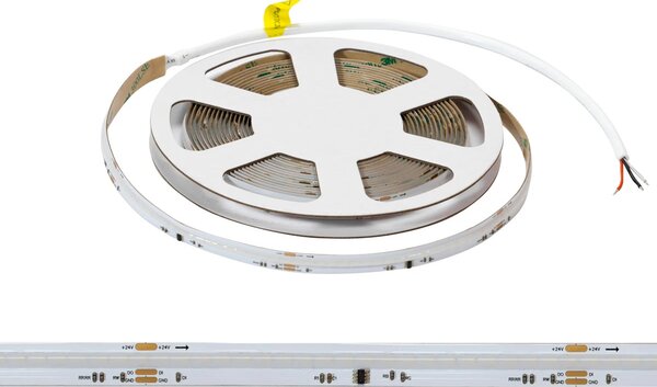 Striscia LED Digitale COB RGBW 24V 14W/m RUNNING Professionale IP20 - 5 metri