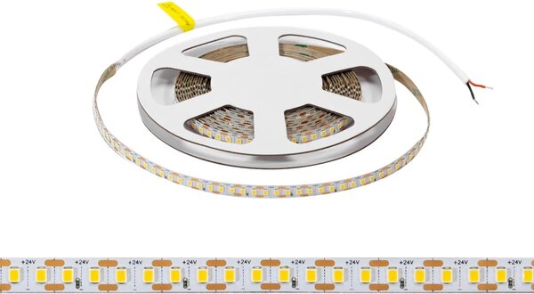 Striscia LED 24V 144W/m Tagliabile ogni 6mm Professionale - IP20 - 5 metri