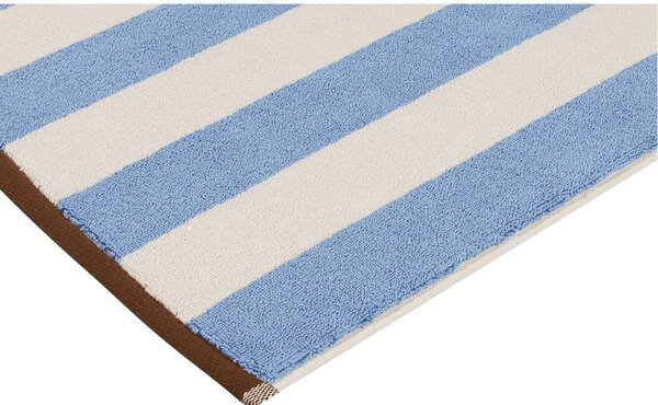 Tappetino per il bagno blu in tessuto 50x80 cm Gobo – noo.ma