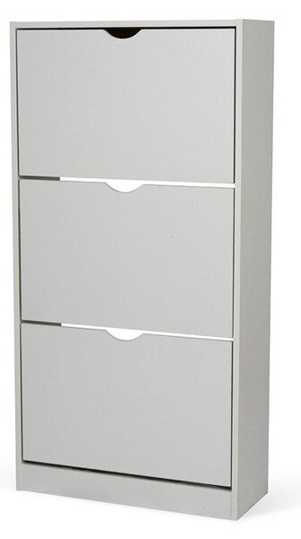 Scarpiera grigia con ante ribaltabili 60x118x24 cm Stelo – Bonami Essentials