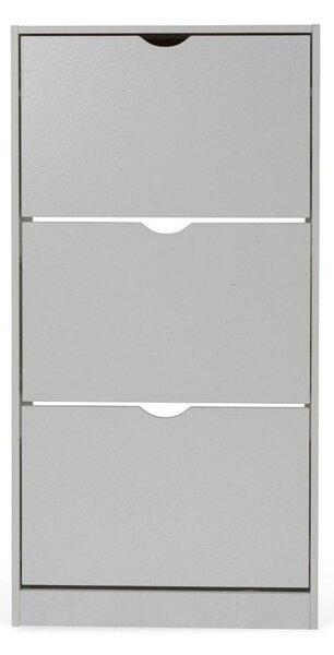 Scarpiera grigia con ante ribaltabili 60x118x24 cm Stelo – Bonami Essentials