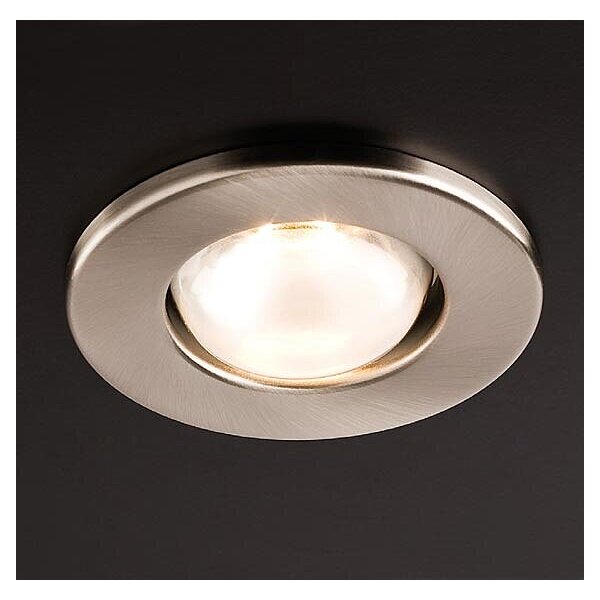Redo 70215 - Plafoniera da incasso per controsoffitto FR 1xE14/30W/230V cromo opaco