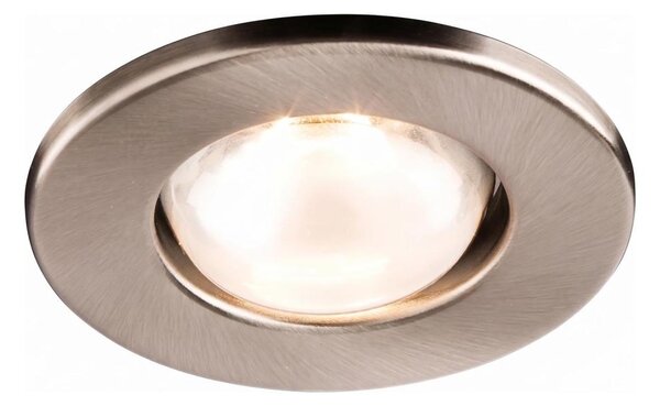 Redo 70215 - Plafoniera da incasso per controsoffitto FR 1xE14/30W/230V cromo opaco