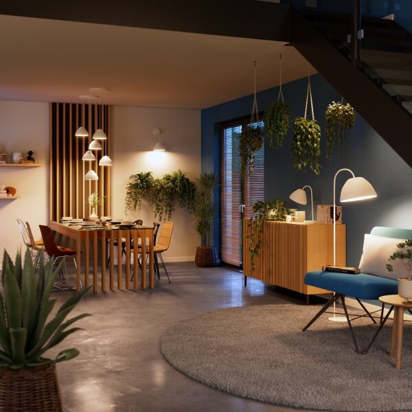 Osram - Lampadario a plafone CAMEL BELL 1xE27/9W/230V diam. 37,5 cm