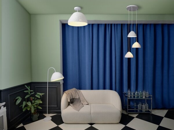 Osram - Lampadario a plafone CAMEL BELL 1xE27/9W/230V diam. 37,5 cm