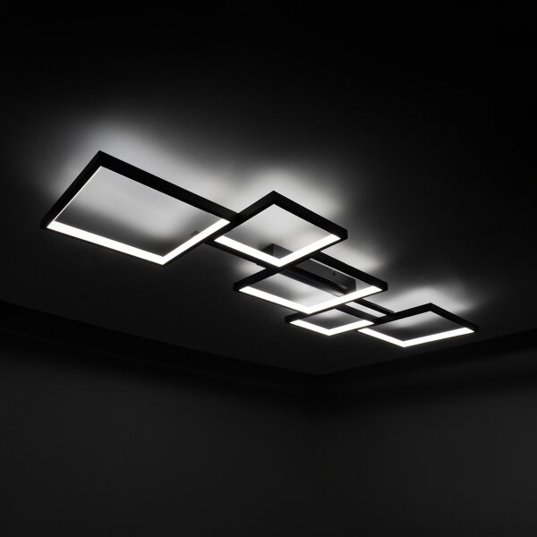 BRILAGI - Plafoniera LED SHIFT LED/42W/230V 4000K 47,5x122 cm nera