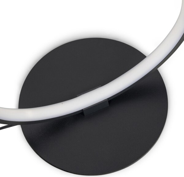 BRILAGI - Lampada da terra LED ECHO LED/36W/230V 4000K 110 cm nera