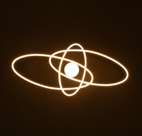 BRILAGI - Plafoniera LED dimmerabile APOLLO LED/58W/230V 43,2x101,2 cm nero + telecomando