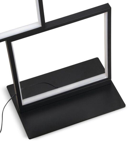BRILAGI - Lampada da terra SHIFT LED/36W/230V 4000K 123 cm nera