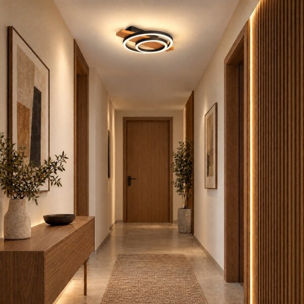 BRILAGI - Plafoniera LED PLANK LED/28W/230V 4000K 30x40 cm legno