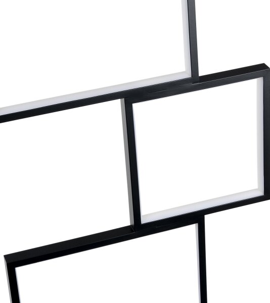 BRILAGI - Lampada da terra SHIFT LED/36W/230V 4000K 123 cm nera