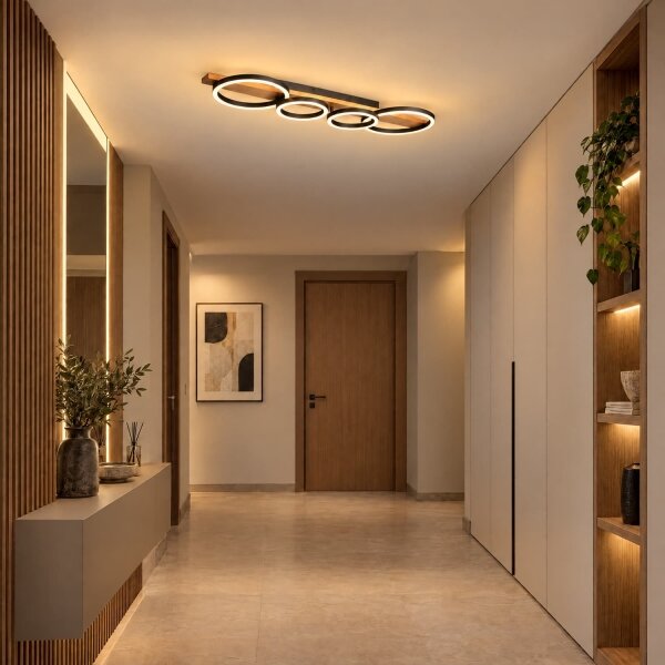 BRILAGI - Plafoniera PLANK LED/35W/230V 4000K 30x100 cm legno