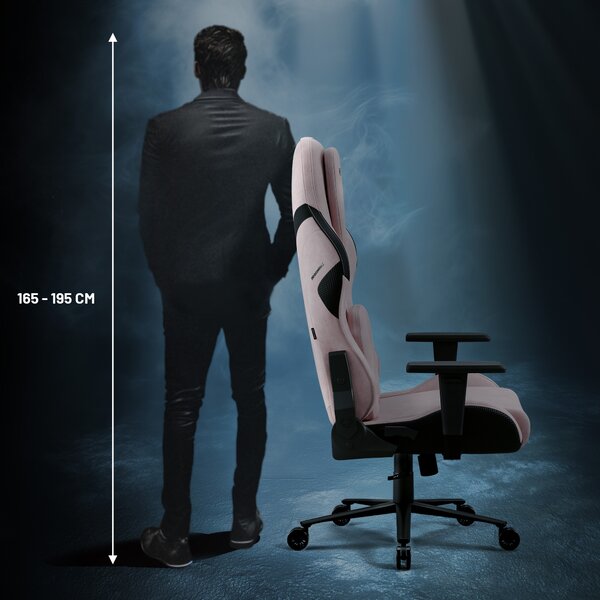 Sedia gaming Normal Size, nero-rosa: Diablo X-One Prime Akira Pink