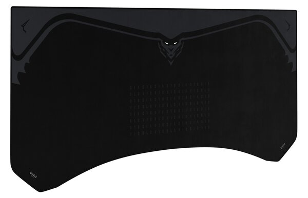 Grande tappetino gaming da scrivania, nero, 120x52 cm: Diablo X-Forge Burned Black