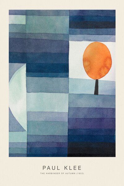 Stampa artistica The Harbinger of Autumn Special Edition - Paul Klee, (26.7 x 40 cm)