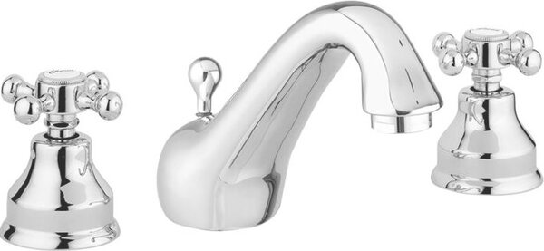 Beitz & Walz AqvaRetro I Lavabo doppio cromato