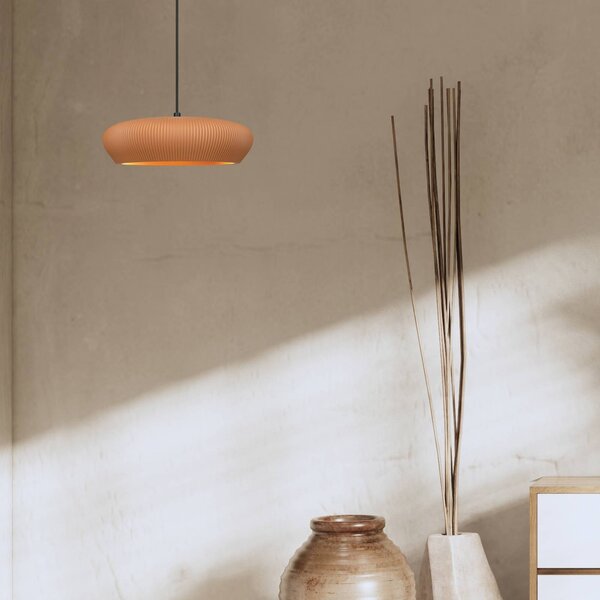 Zambelis Lampada a sospensione 2591, dimmerabile, Terracotta, Soggiorno / Sala da pranzo, Gesso / Argilla, Lampada a sospensione