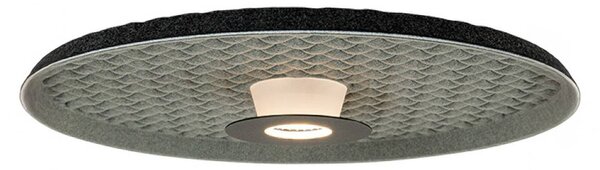 Zambelis Plafoniera soffitto 25177, Alluminio / Grigio / Zincato, Soggiorno / Sala da pranzo, Metallo, Moderno, Plafoniera