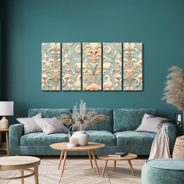 Quadri 5 pezzi – Ornamenti vintage
