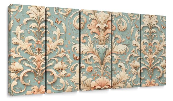 Quadri 5 pezzi – Ornamenti vintage