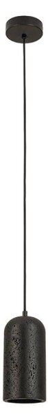 Zambelis Lampada a sospensione 25420, dimmerabile, Nero, Soggiorno / Sala da pranzo, Pietra, Moderno, Lampada a sospensione