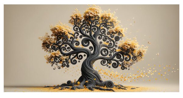 Quadro su tela – Albero della vita artistico