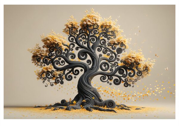Quadro su tela – Albero della vita mistico