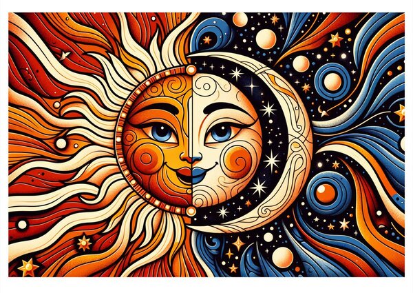 Quadro su tela – Giorno e notte